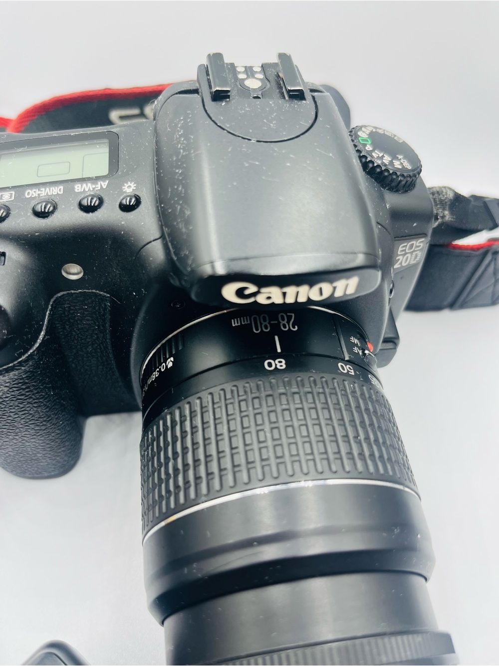 Canon Black DSLR Camera with 28-80mm Zoom Lens